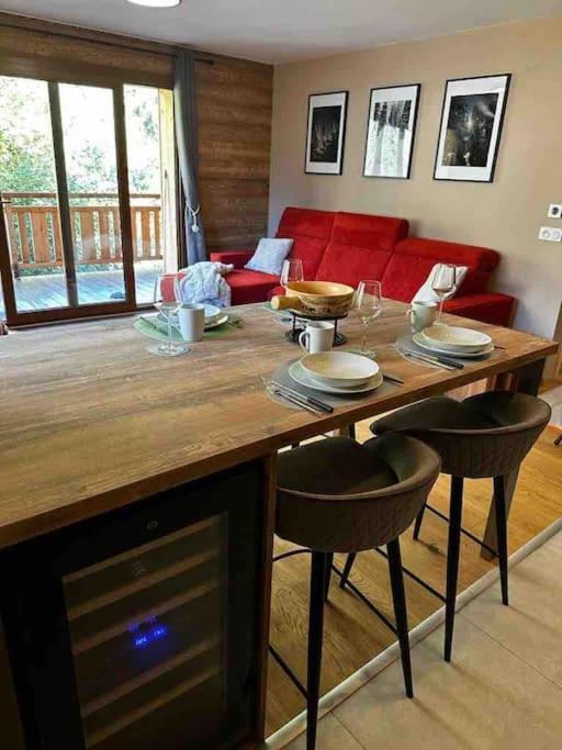 Gorgeous 2 Bedroom, 2 Full Bath, Ski In Apartment! Winner Of 2025 And 2024 Traveller Award! Morzine Ngoại thất bức ảnh
